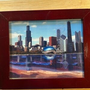 Beautiful 10X12 Print of Chicago’s Skyline by Cortez Curtis no frame included.